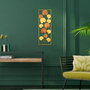 Wallity Catalpa Accesorio Decorativo de Pared de Metal Multicolor